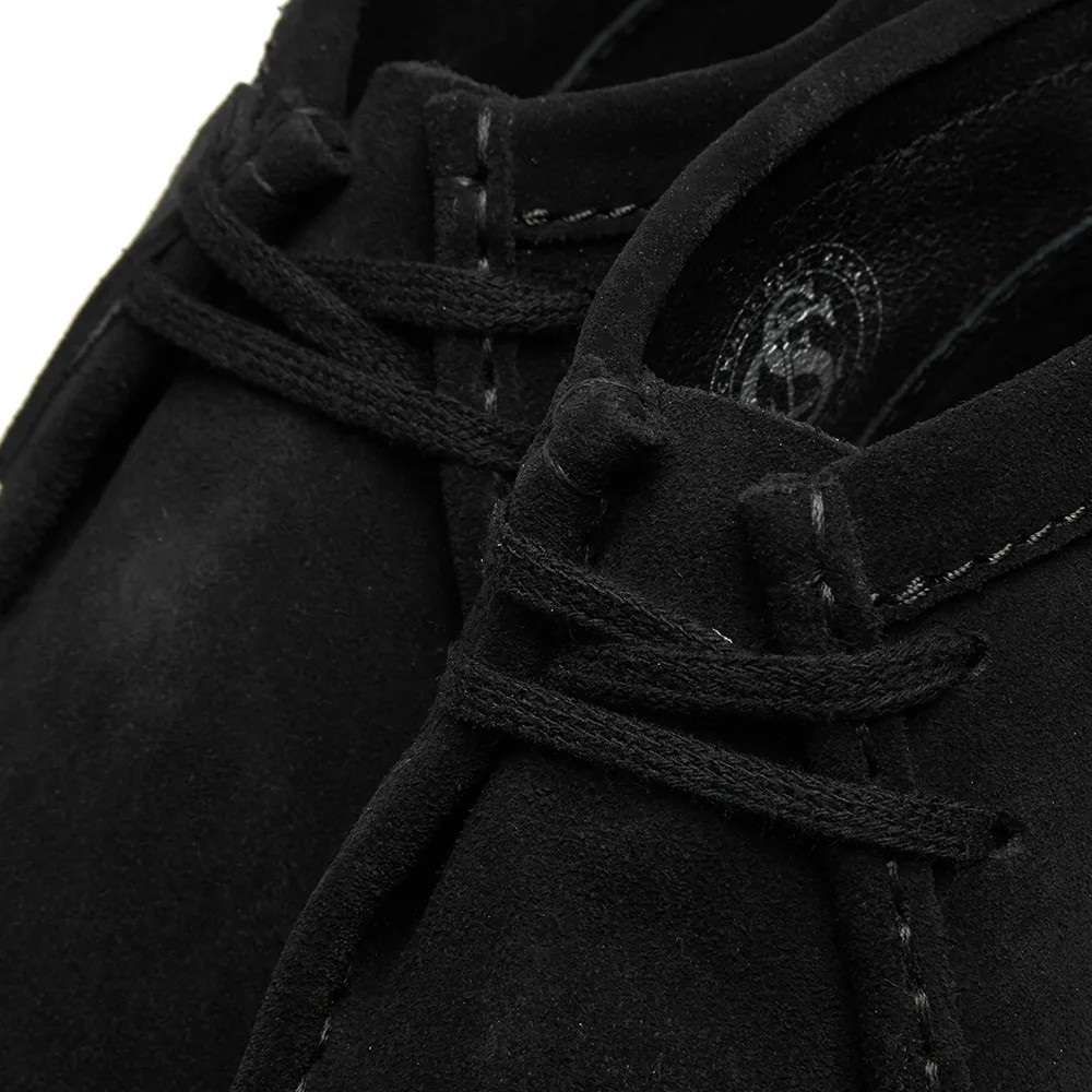 Clarks Originals Wallabee Boot Black Suede