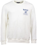 Barbour Reed Crew Sweatshirt Ecru