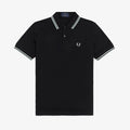 Fred Perry Reissues Original Twin Tipped Polo Black