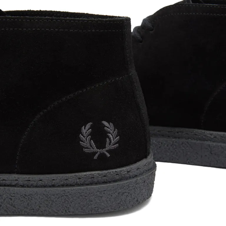 Fred Perry Hawley Suede B4361 Black
