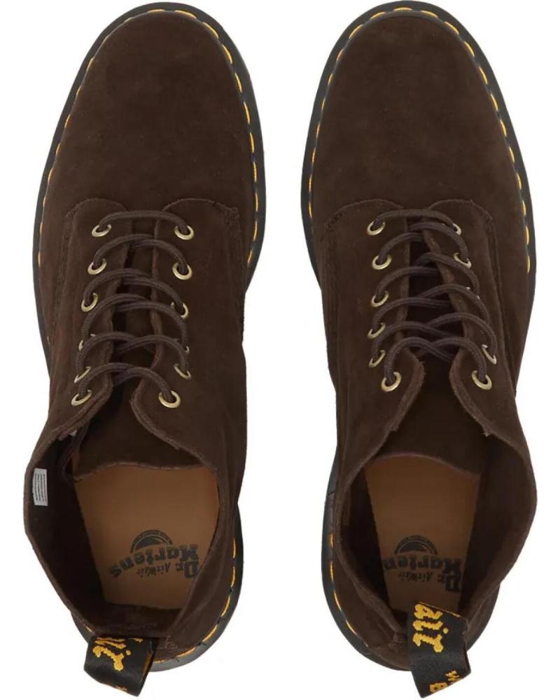 Dr. Martens 101 UB Repello Calf Suede Chocolate