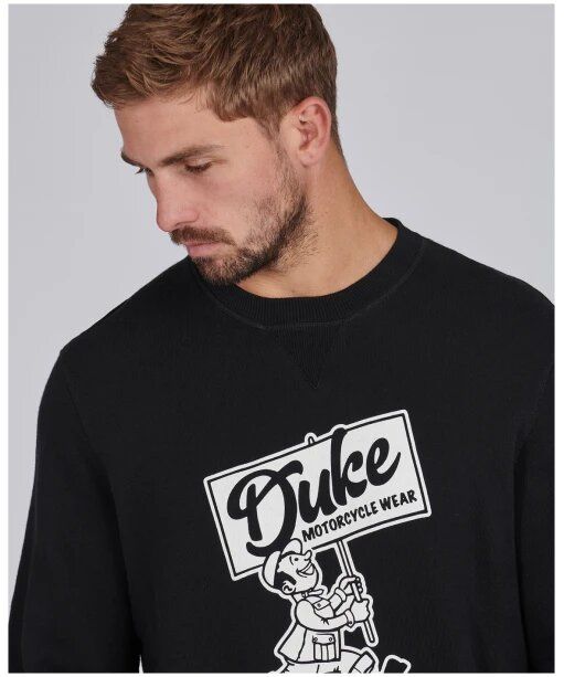 Barbour International Famous Duke Sweatshirt Black