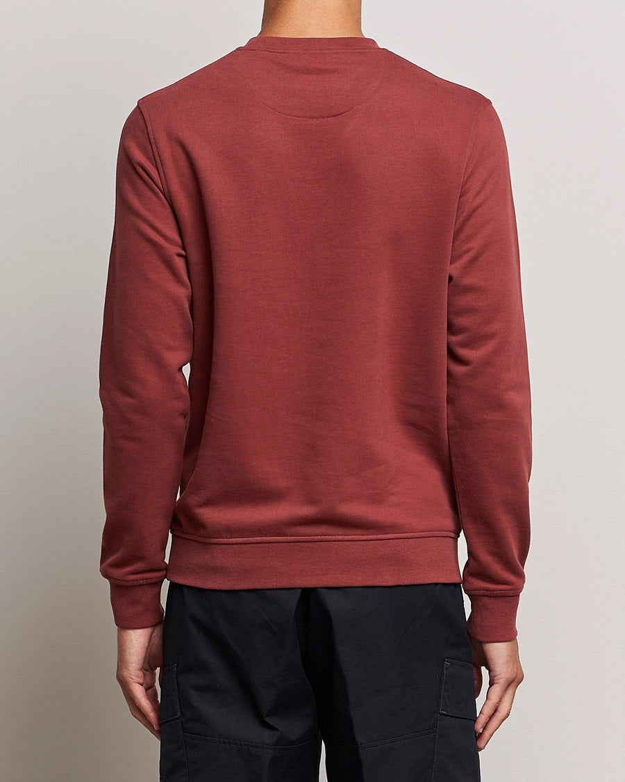 Belstaff Signature Crewneck Sweatshirt Lava Red