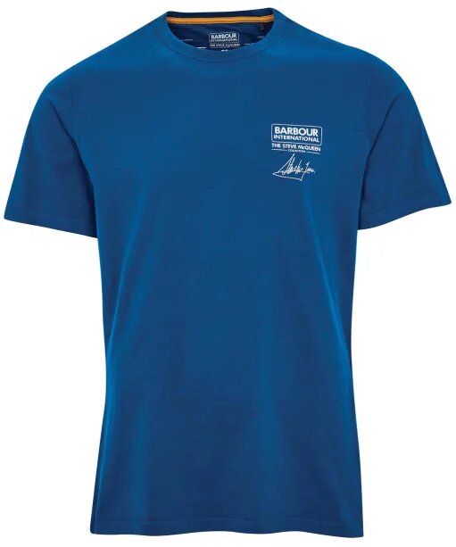 Barbour International SMQ Signature T-Shirt Petrol