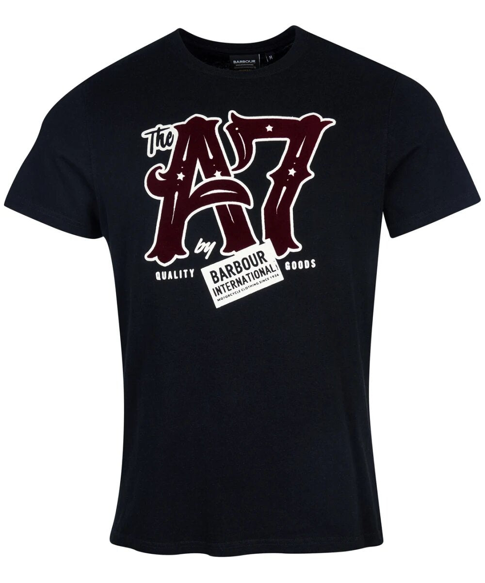Barbour International Legacy A7 T-Shirt Black