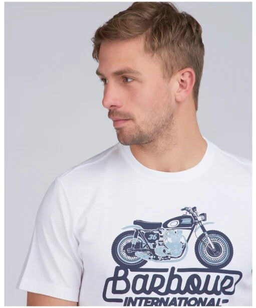 Barbour International Reflex T-Shirt White