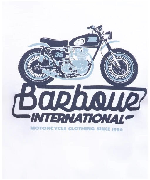 Barbour International Reflex T-Shirt White