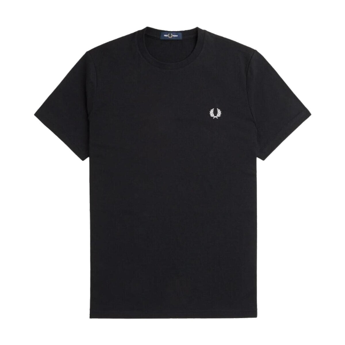 Fred Perry Laurel Wreath Graphic T-Shirt Black