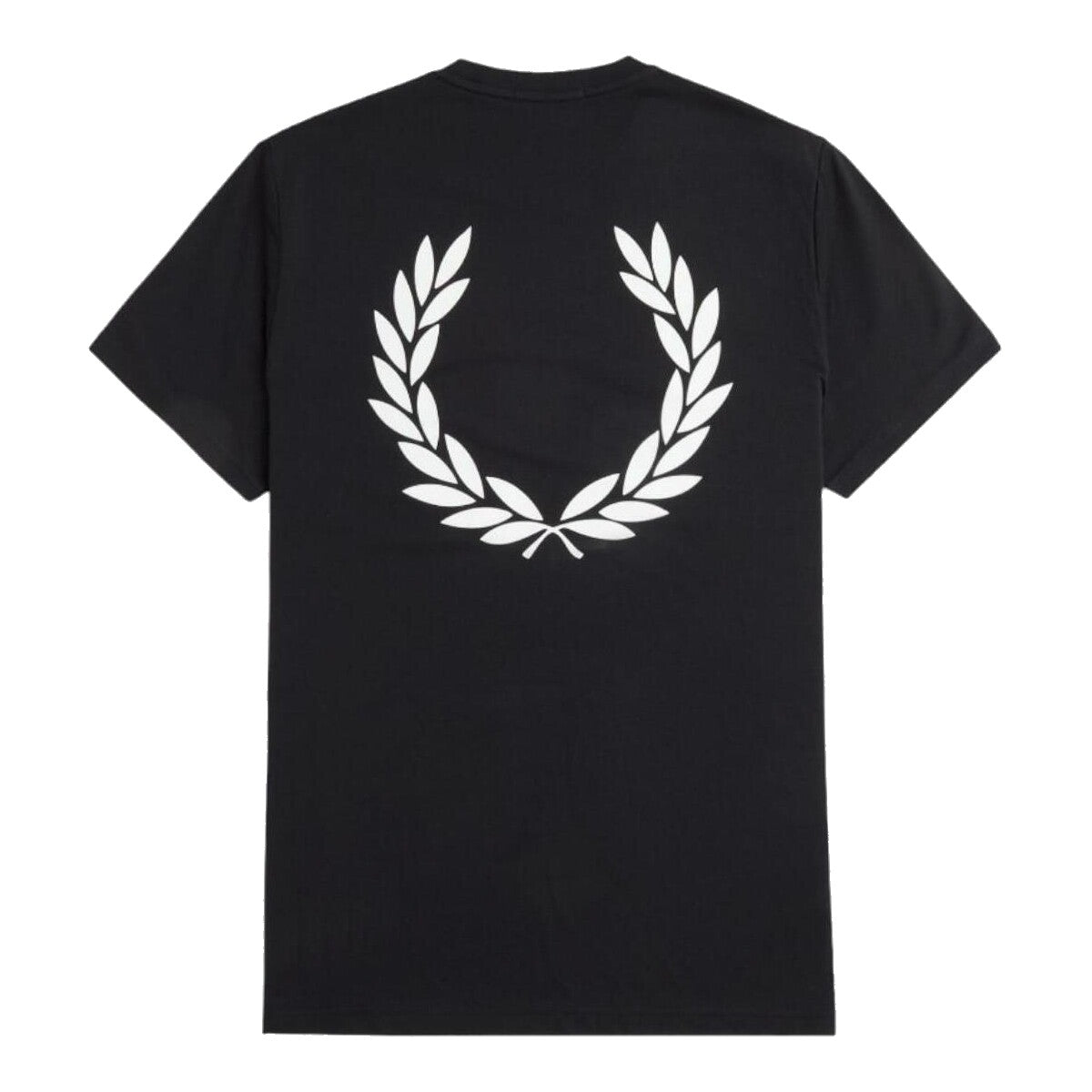 Fred Perry Laurel Wreath Graphic T-Shirt Black
