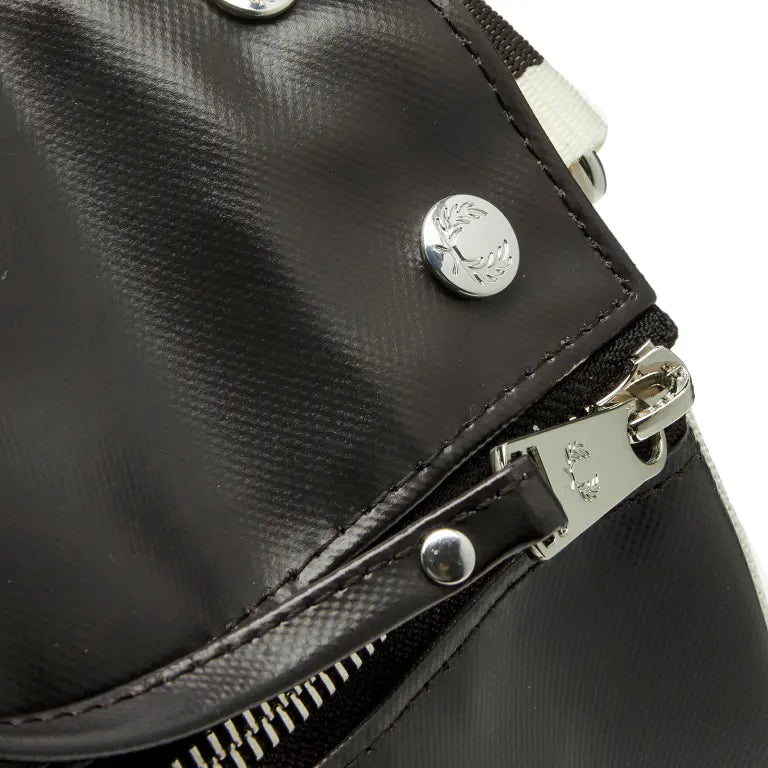 Fred Perry Classic Barrel Bag Black