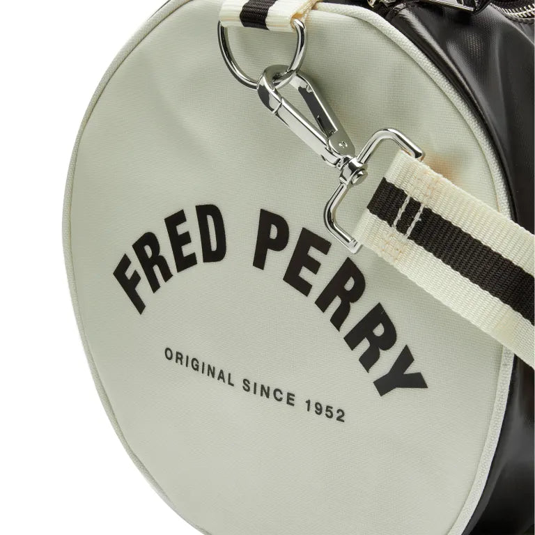Fred Perry Classic Barrel Bag Black