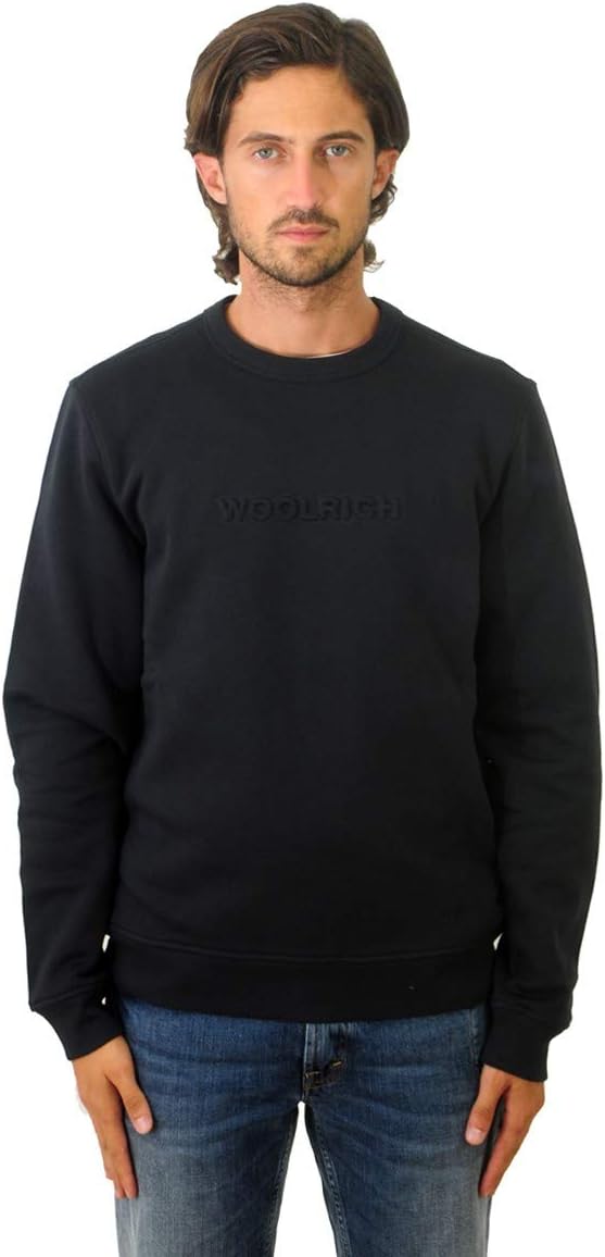 Woolrich Luxury Sweatshirt Crewneck Blue Cotton