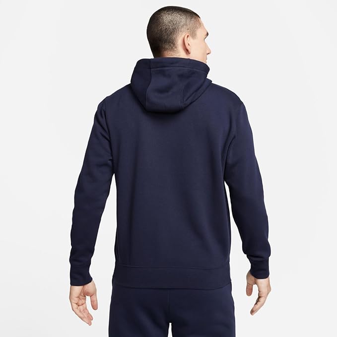 Nike M Nk Flc Park20 Fz Hoodie Sudadera, Obsidian/White/White