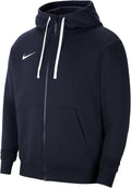 Nike M Nk Flc Park20 Fz Hoodie Sudadera, Obsidian/White/White