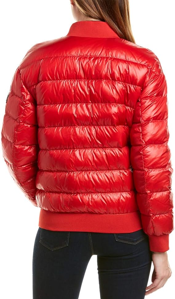 Woolrich Woman Alquippa Bomber Marine Scarlet