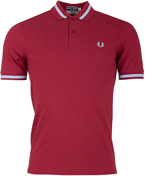 Fred Perry Reissues Original Single Tipped Polo Oxblood 924
