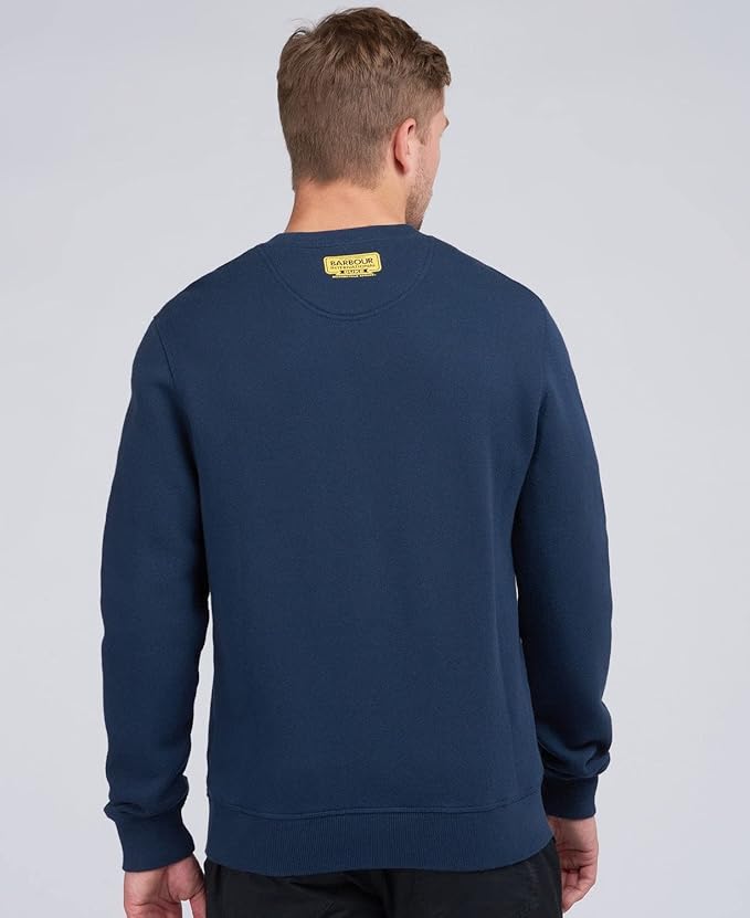 Barbour International Legacy Sweatshirt Duke Navy