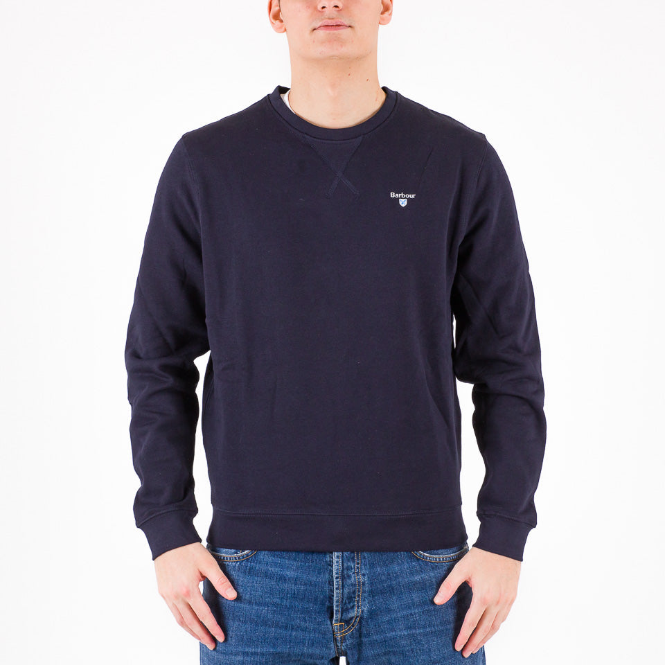 Barbour Ridsdale Crew-Neck Sweatshirt Navy