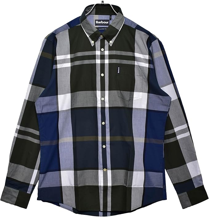 Barbour Tartan 12 Tailored Shirt Sage