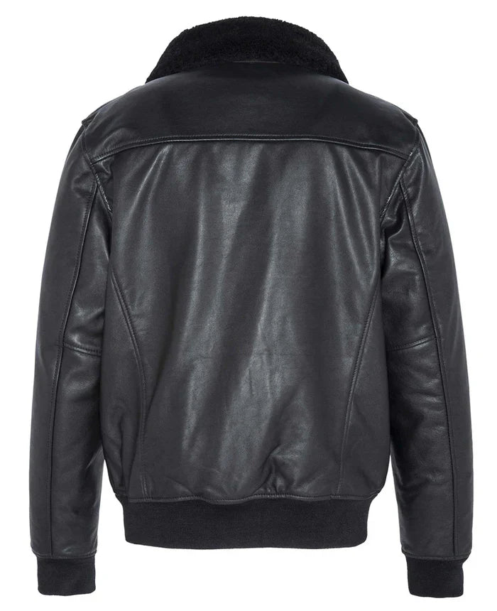 Schott A2 Leather Flight Jacket LC2412 Black