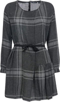 Woolrich Woman Wool Gauze Dress Grey
