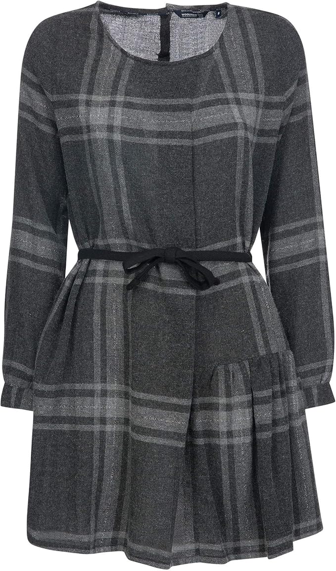 Woolrich Woman Wool Gauze Dress Grey