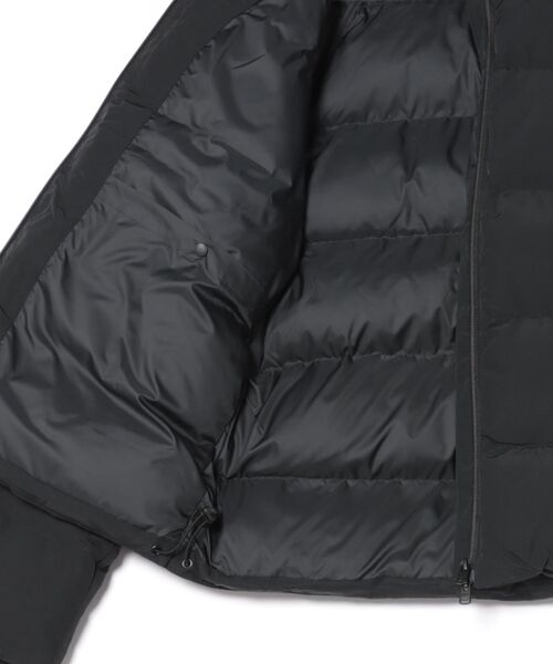 Fred Perry Raglan Sleeve Padded Jacket Black