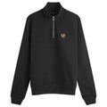 Belstaff Quarter Zip Sweatshirt Black