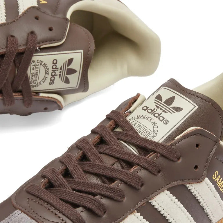 Adidas Samba OG ID1481 Brown / Putty Grey / Gold Metallic