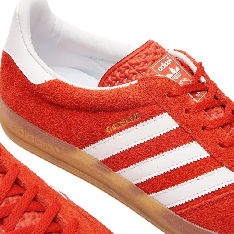 Adidas Gazelle Indoor Woman HQ8718 Bold Orange / Cloud White / Gum