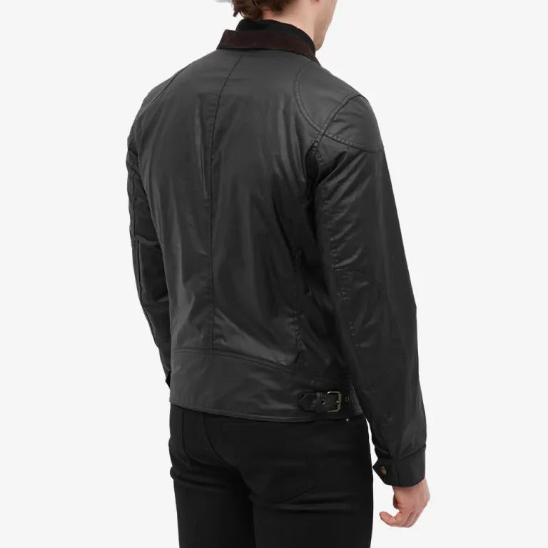 Belstaff Racemaster Waxed Jacket Black