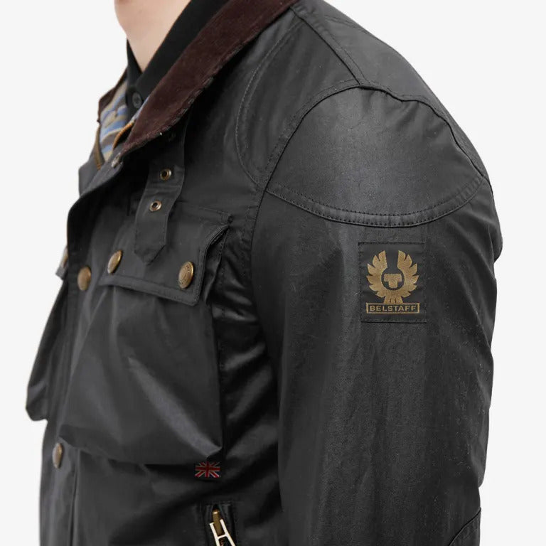 Belstaff Racemaster Waxed Jacket Black