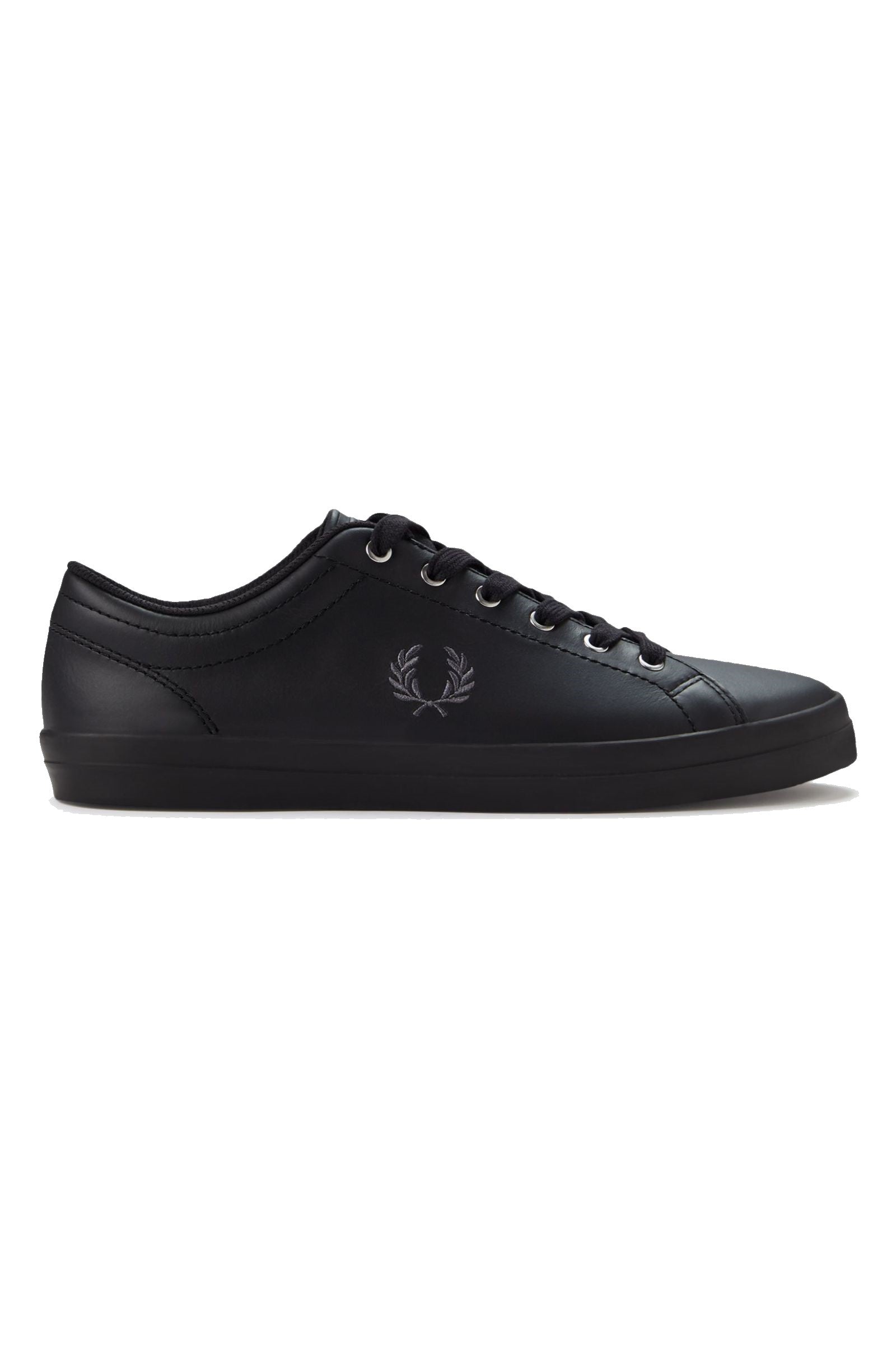 Fred Perry Baseline Leather B1306 Black