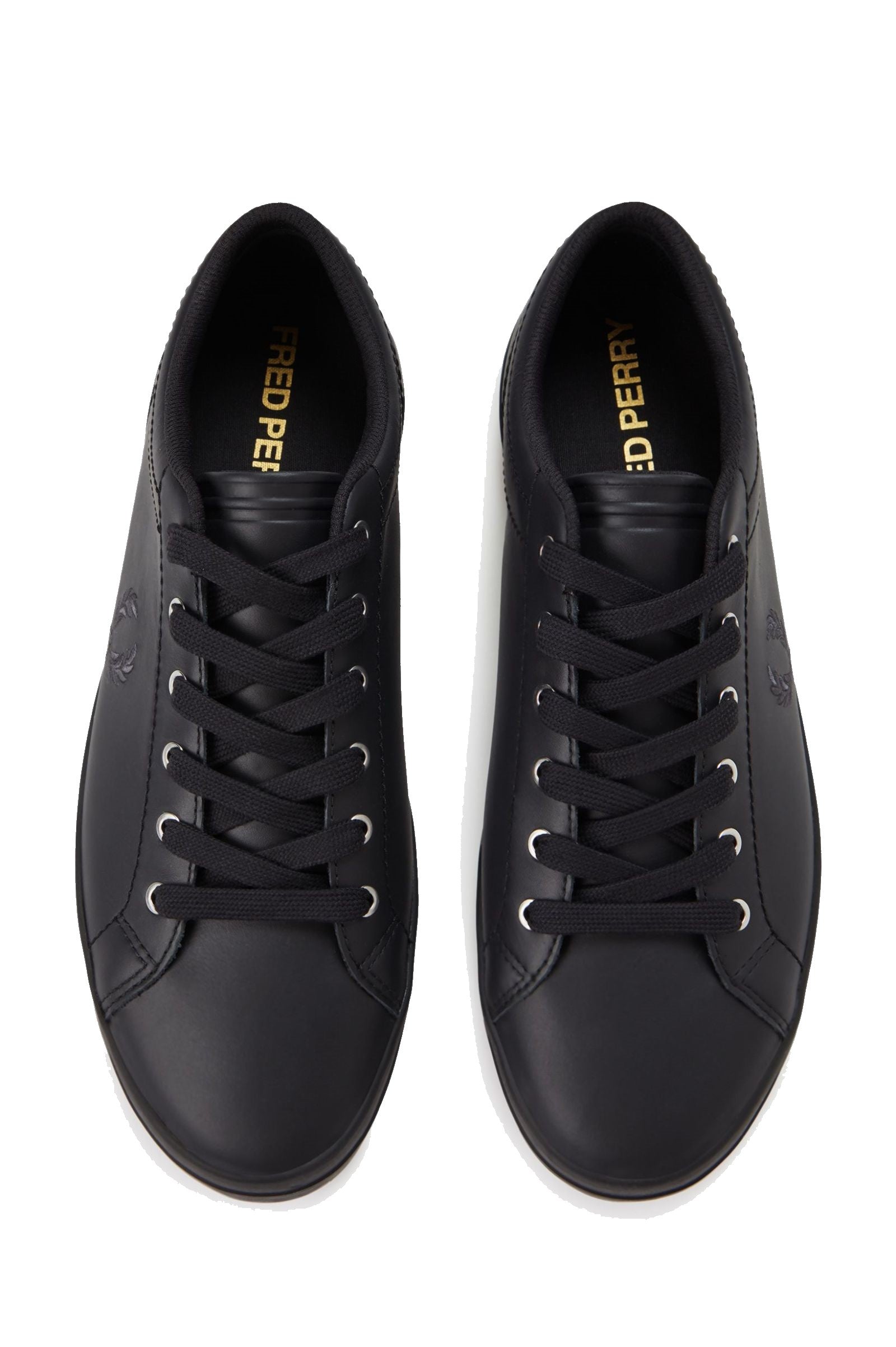 Fred Perry Baseline Leather B1306 Black