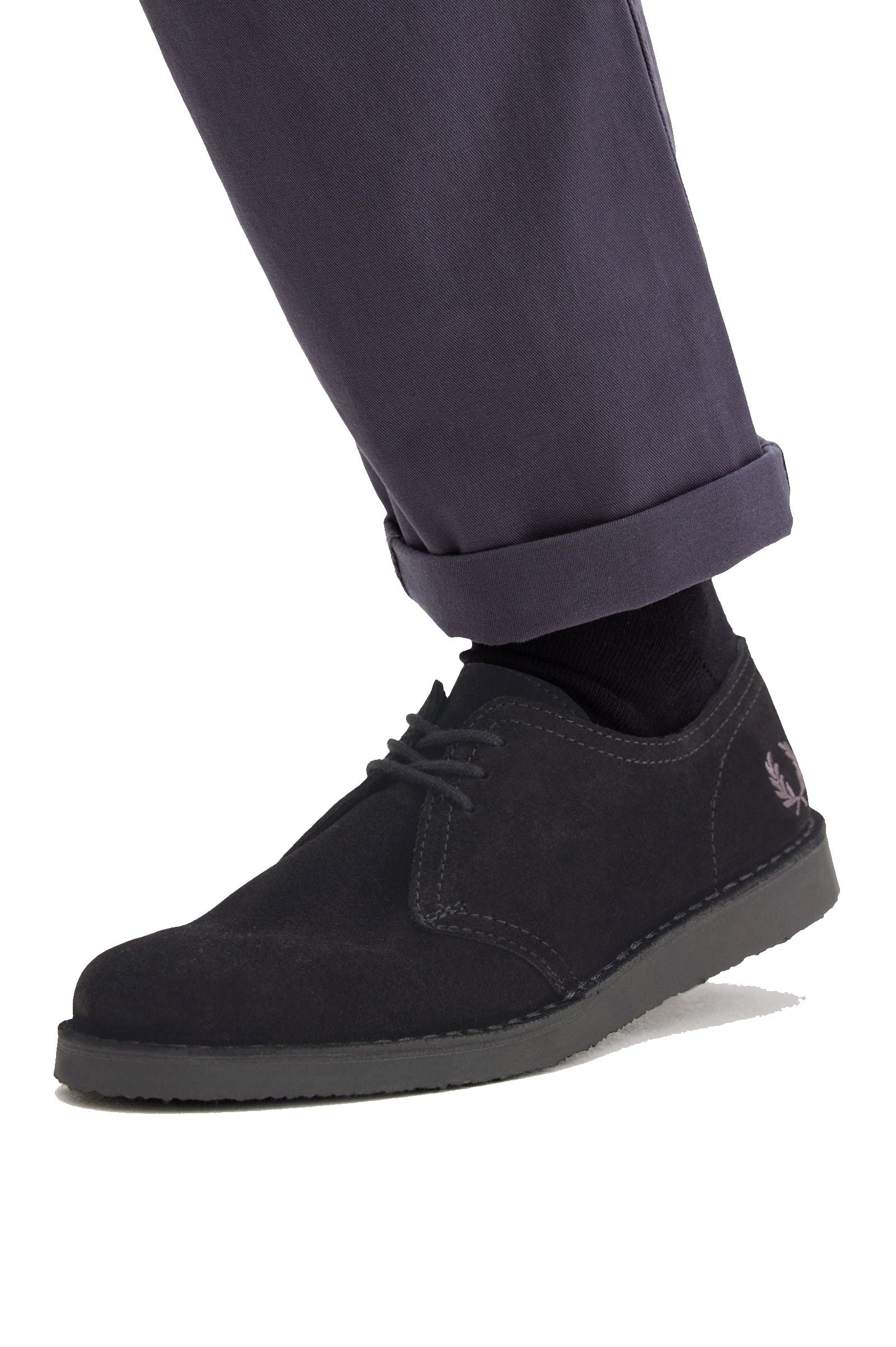 Fred Perry Linden Suede B9350 Black