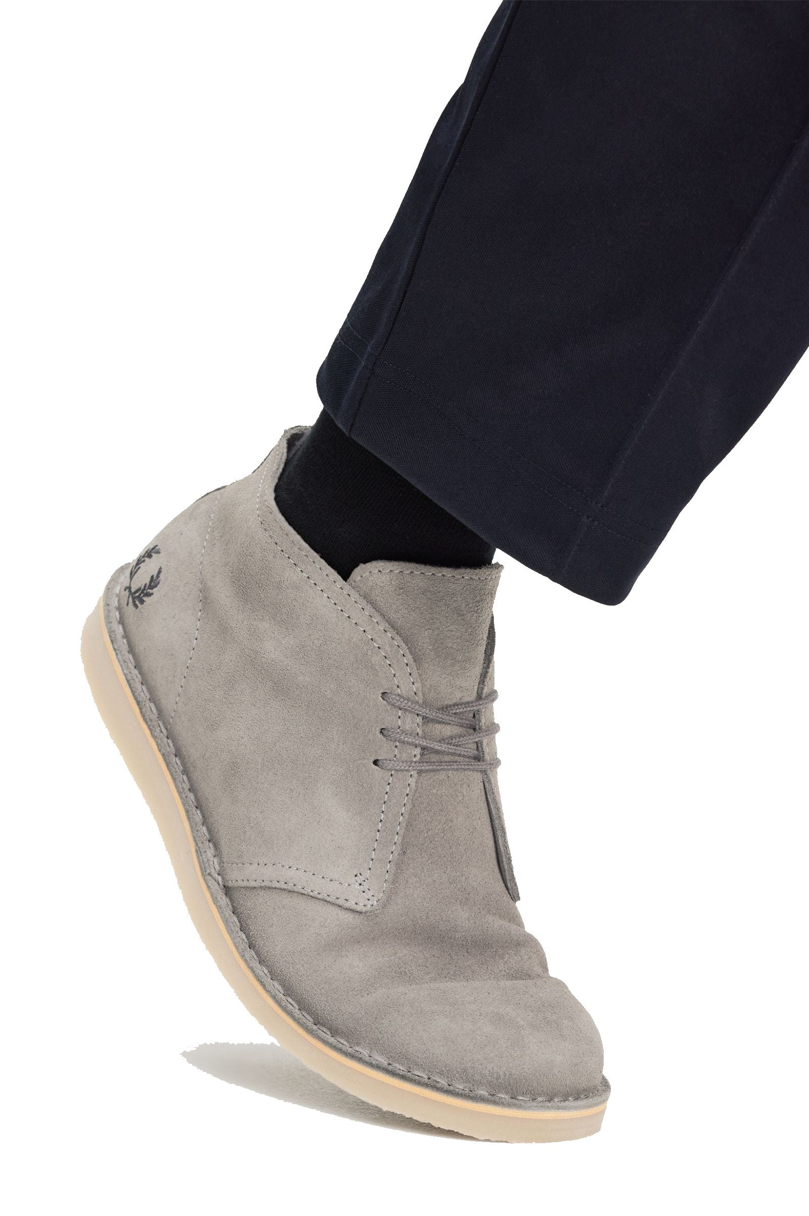 Fred Perry Hawley Suede B9352 Cloudburst