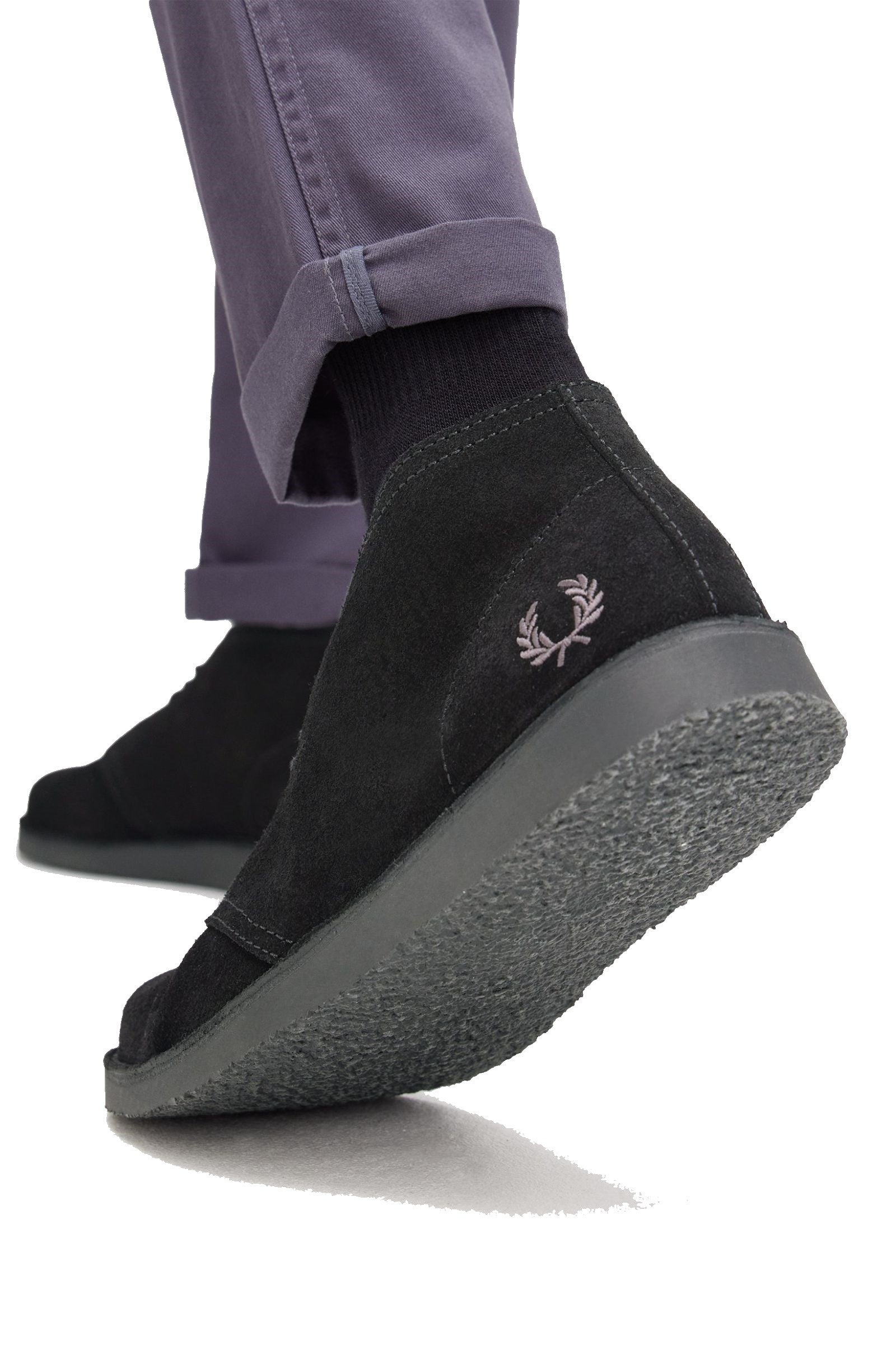 Fred Perry Hawley Suede B9352 Black