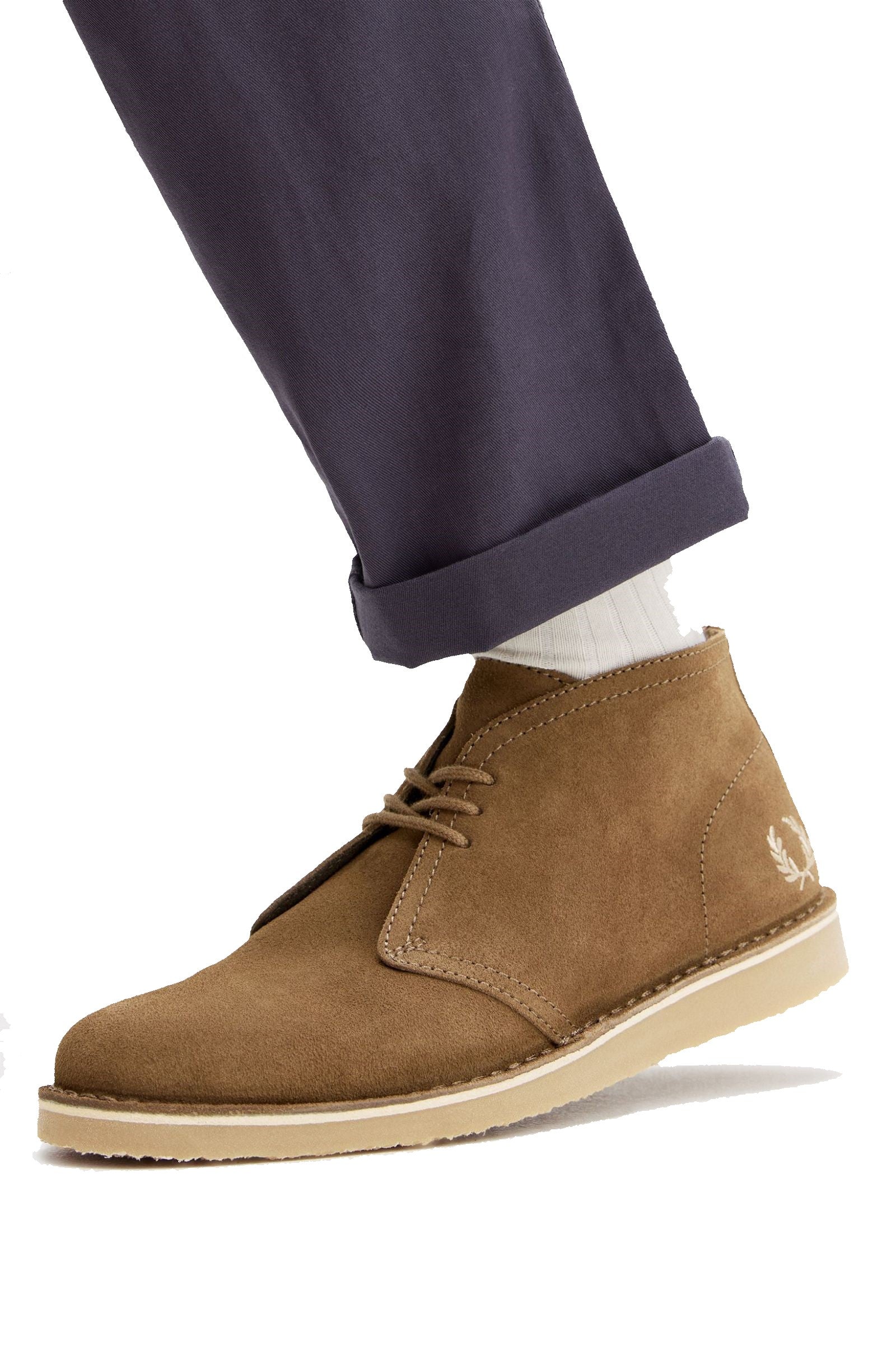 Fred Perry Hawley Suede B9352 Brown