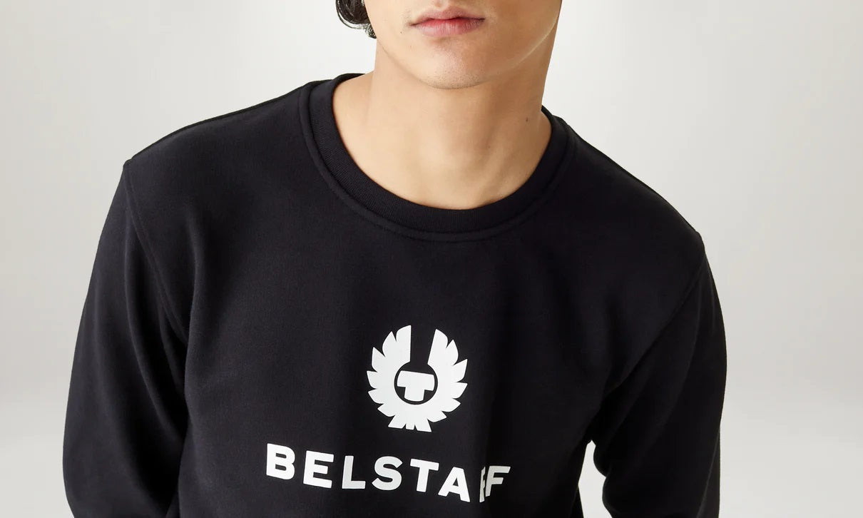 Belstaff Signature Crewneck Sweatshirt Black