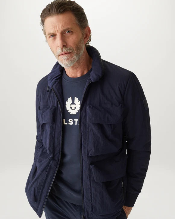 Belstaff Signature Crewneck Sweatshirt Dark Ink