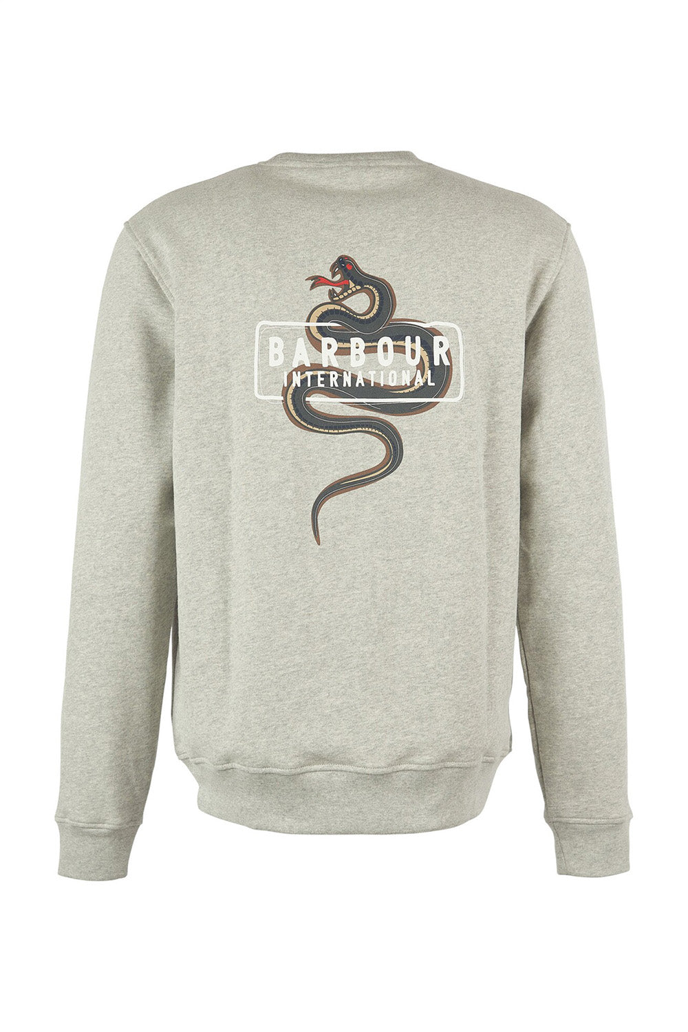 Barbour International Charlton Crew Neck Sweatshirt Grey Marl