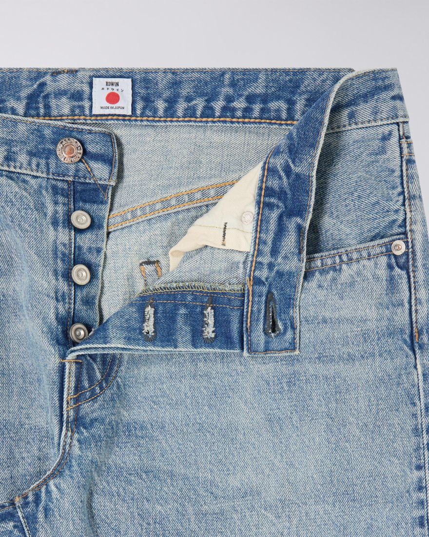 Edwin Regular Tapered Jeans L30 Blue - light used