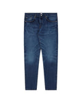 Edwin Regular Tapered Jeans L32 Blue - mid dark used
