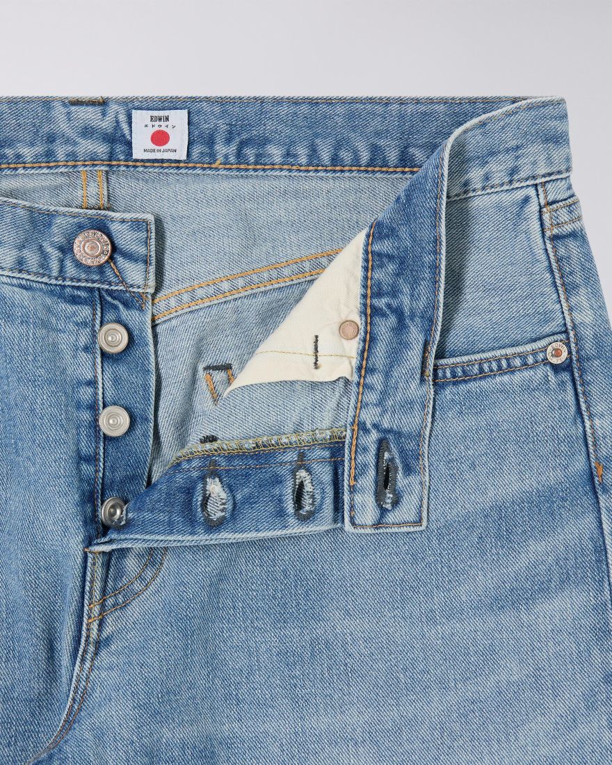 Edwin Regular Tapered Jeans L32 Blue - light used
