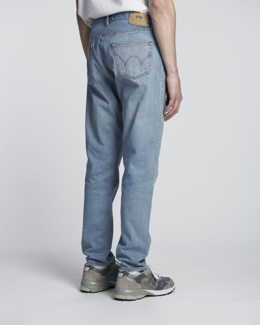 Edwin Regular Tapered Jeans L32 Blue - light used