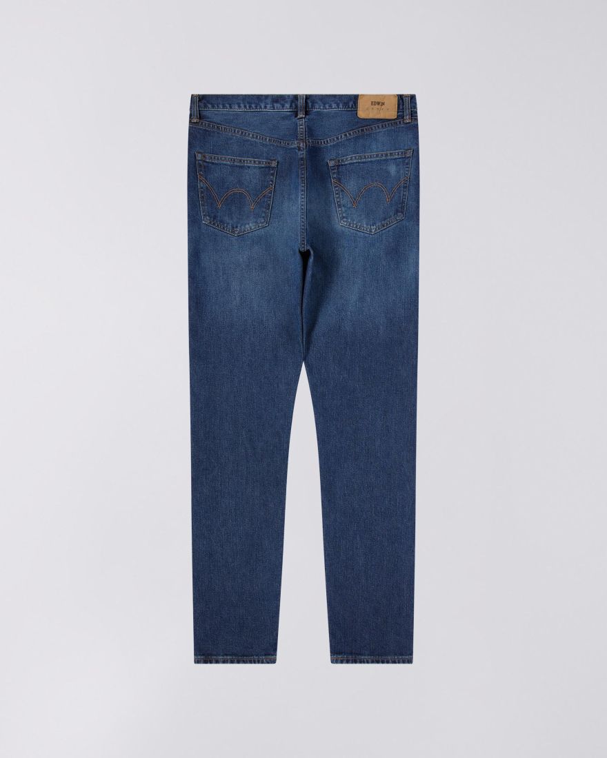 Edwin Slim Tapered Jeans L32 Blue - mid dark used