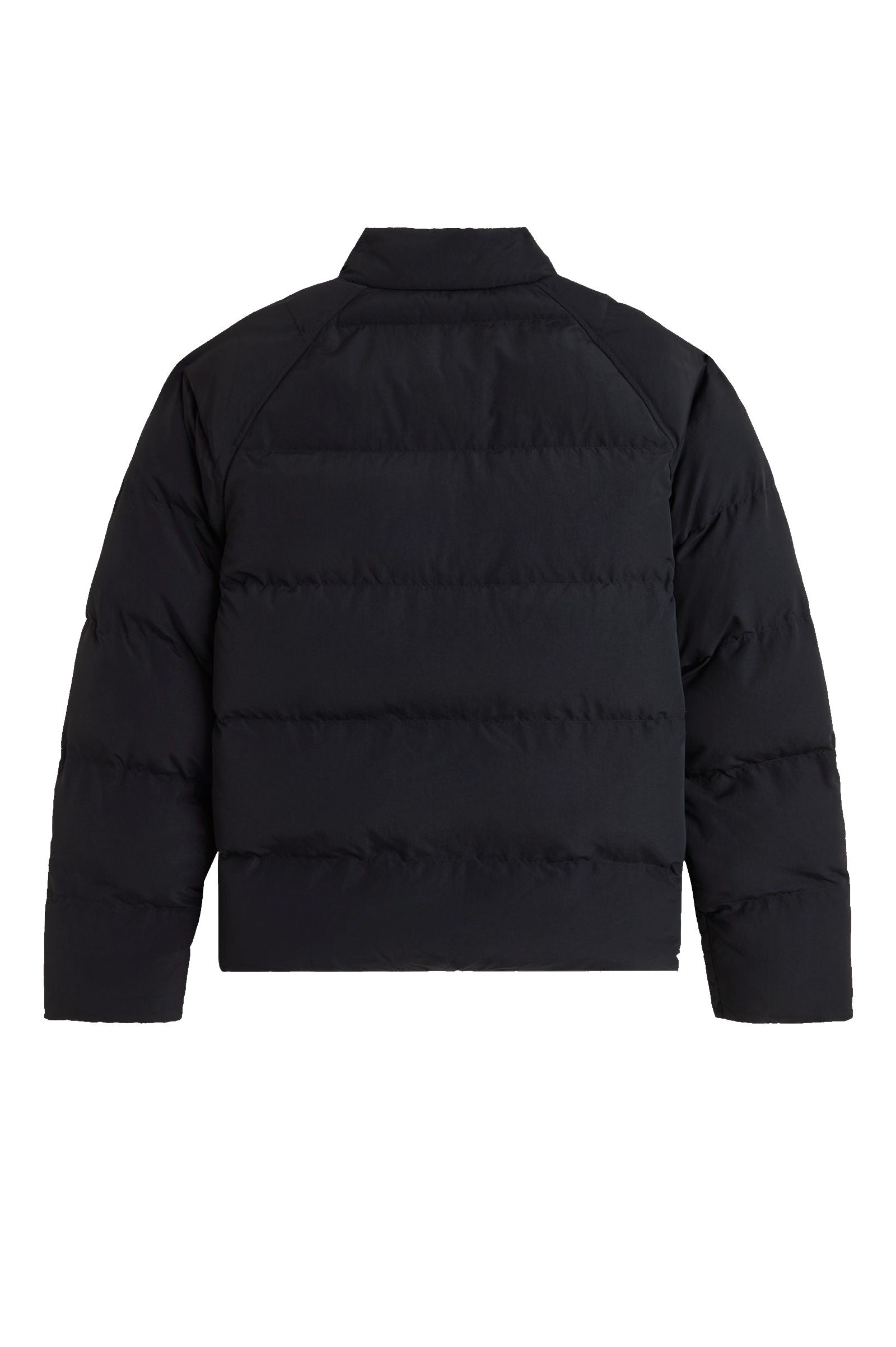 Fred Perry Raglan Sleeve Padded Jacket Black