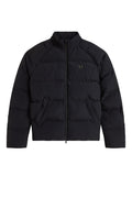 Fred Perry Raglan Sleeve Padded Jacket Black