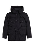 Fred Perry Patch Pocket Puffer Jacket Black