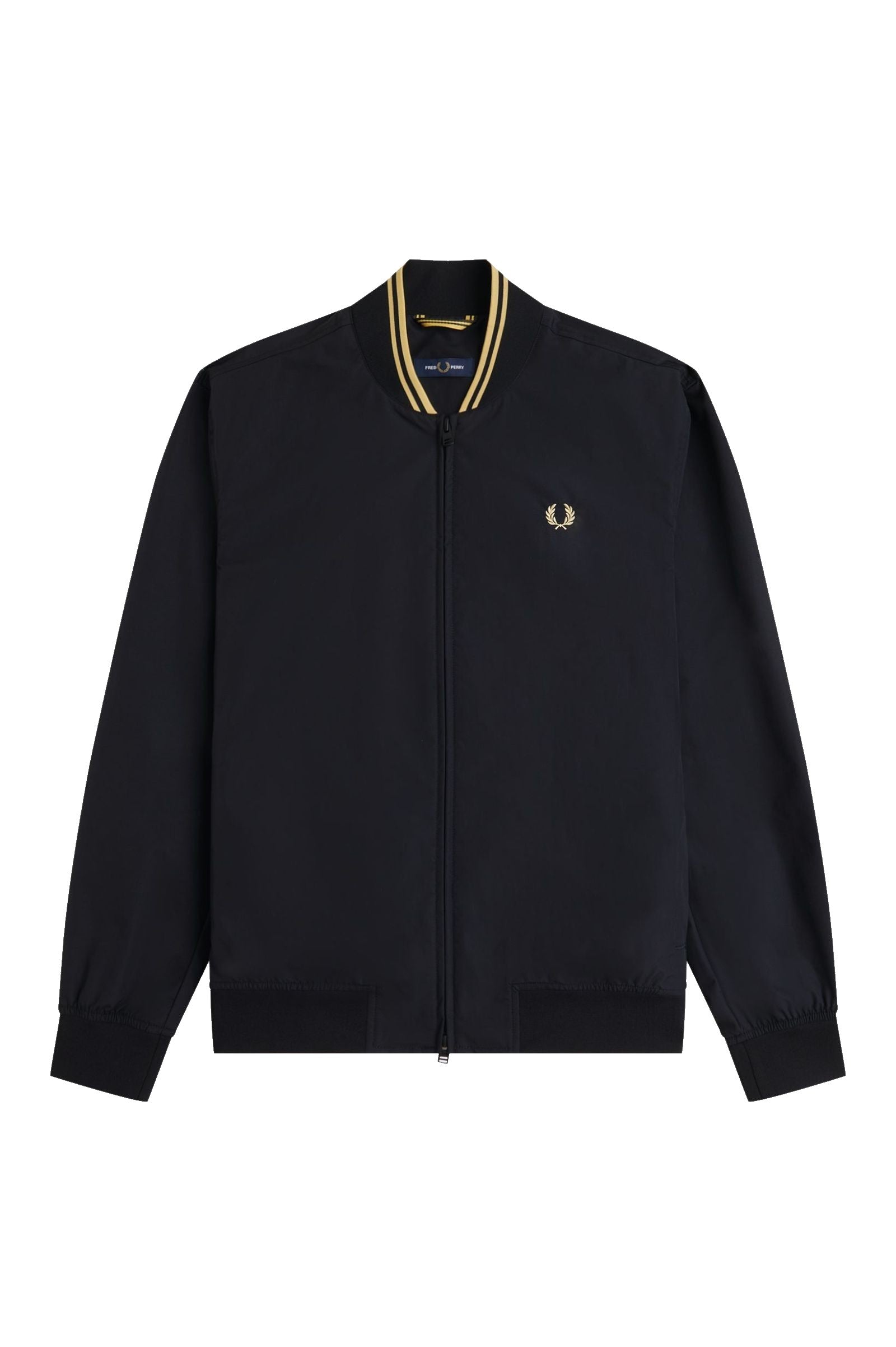Fred Perry Brentham Bomber Jacket Black